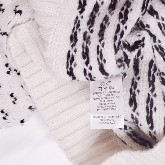 J. Crew Warm spunFair Isle Sweater in chevron dot - Picture 6 of 6